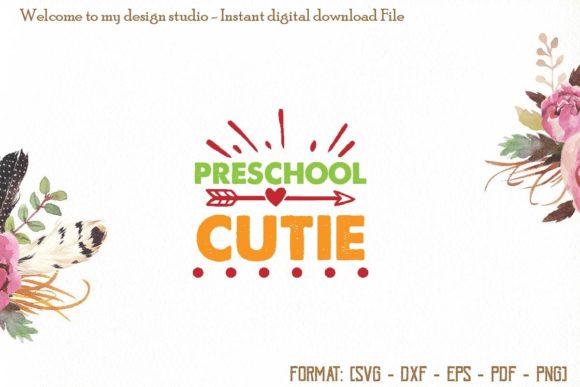 Preschool Cutie Svg: Graphics for Creative Publishing