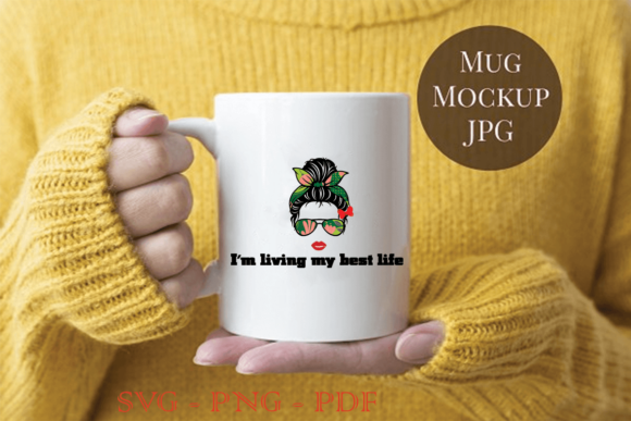 Women Gifts Living My Best Life Girl Graphics